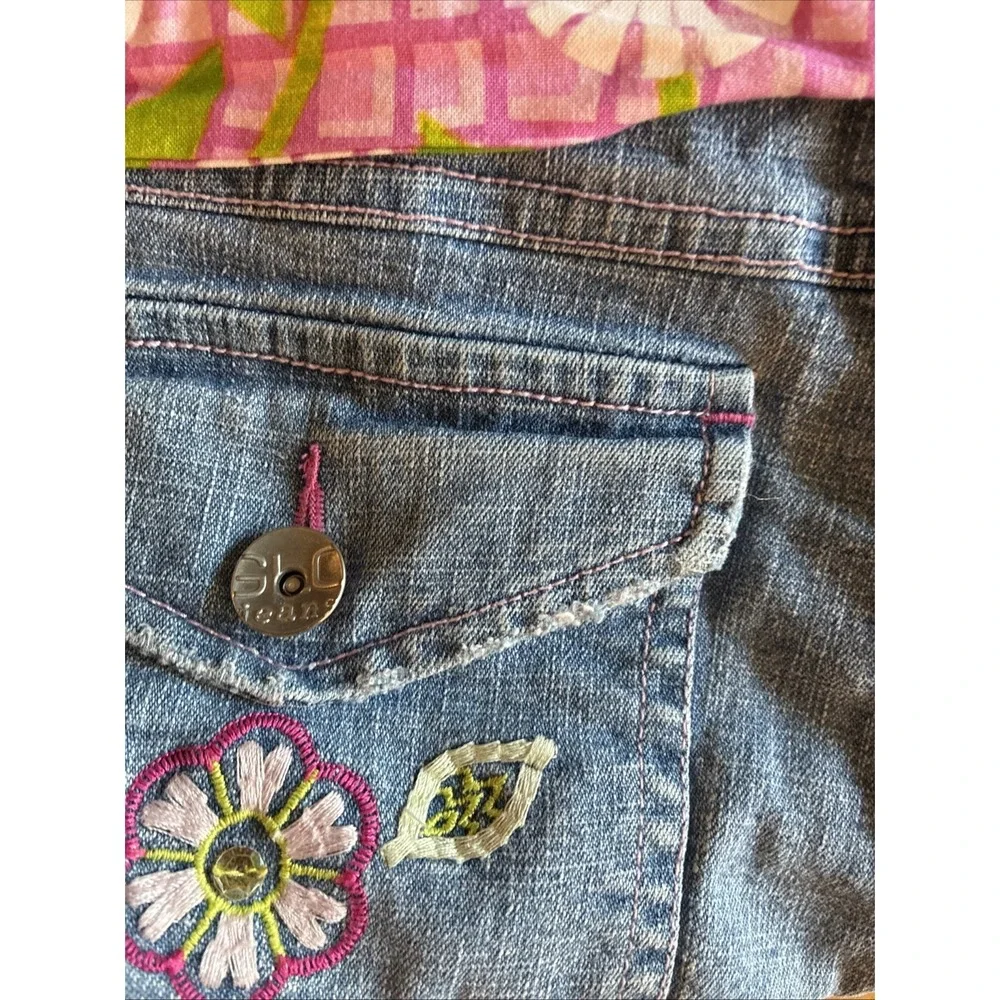 Handmade Jean Purse Unique Boho Hippie Y2K
